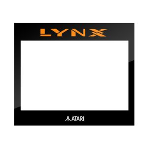Atari Lynx I Glas Scheibe (Schwarz)