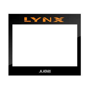 Atari Lynx I glasplaat (zwart)