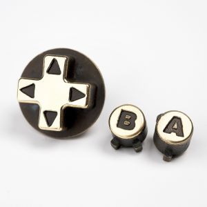 Game Boy Advance Buttons (Elite Brass)