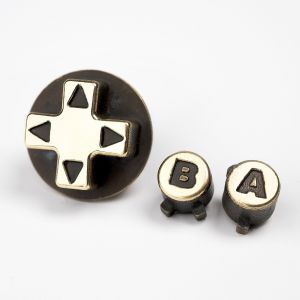 Game Boy Advance Buttons (Elite Brass)