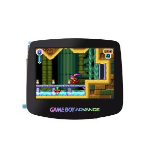 Game Boy Advance IPS V5 Laminated IPS Kit (Schwarz)