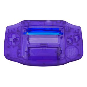Game Boy Advance Gehäuse (Lila Transparent)