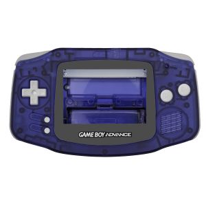 Game Boy Advance Gehäuse Kit (Blau Transparent)