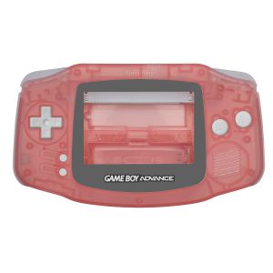 Gehäuse Kit (Pink Transparent) für Game Boy Advance