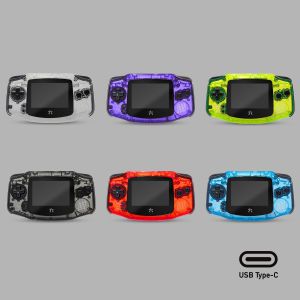 RetroSix Custodia IPS USB-C CRYSTAL per Game Boy Advance