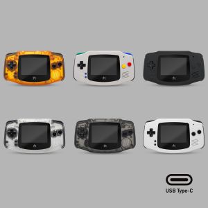 RetroSix IPS USB-C Prestige Case Set per Game Boy Advance