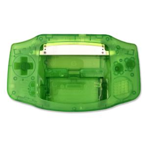Spezial Gehäuse (Grün Transparent) für Game Boy Advance