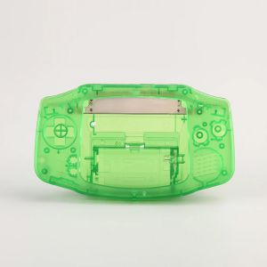 Spezial Gehäuse (Grün Transparent) für Game Boy Advance