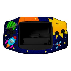 Game Boy Advance Gehäuse (Space Race)