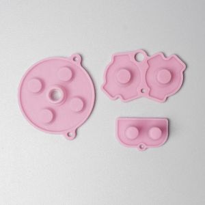 Tappetini in silicone per Game Boy Advance (rosa chiaro)