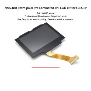 Hispeedido IPS V5 Drop-In OSD LCD Kit für Game Boy Advance