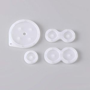 Tappetini in silicone per Game Boy Advance SP (trasparenti)