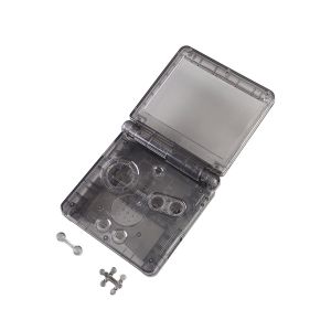 Game Boy Advance SP Shell (Mirror Clear Black)