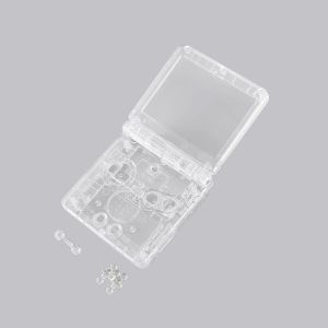 Game Boy Advance SP Gehäuse (Mirror Clear)