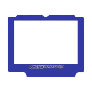 Game Boy Advance SP Display Scheibe (Blau)