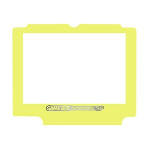 Game Boy Advance SP Display Scheibe (Hell Gelb)