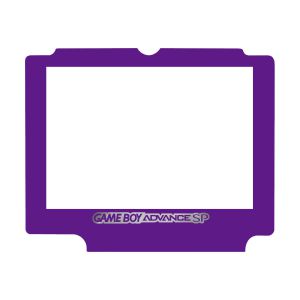Game Boy Advance SP Display Scheibe (Lila)
