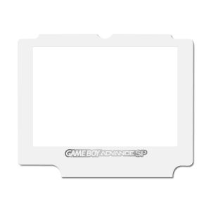 Game Boy Advance SP Display Scheibe (Weiß)