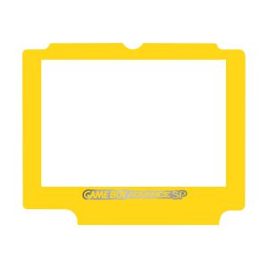 Game Boy Advance SP Display Scheibe (Gelb)