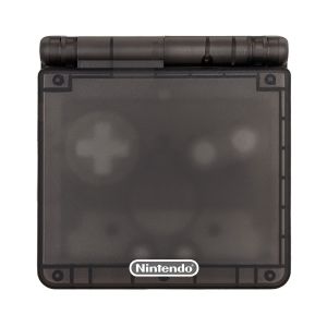Game Boy Advance SP Gehäuse (Clear Black)