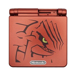 Gehäuse (Groudon) für Game Boy Advance SP