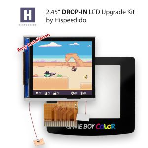 Hispeedido 2.45 HD OSD IPS Kit for Game Boy Color