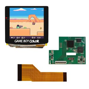 Game Boy Colour AMOLED XL Touch Kit (Zwart)