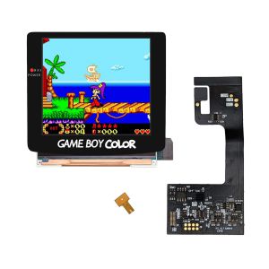 Game Boy Color Retro Pixel 2.1 IPS (Schwarz laminiert)
