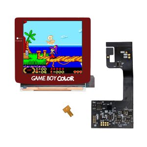 Game Boy Color Retro Pixel 2.1 IPS (Rot)