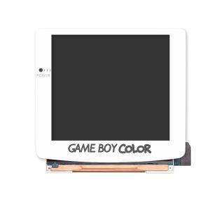 Game Boy Color Retro Pixel 2.0 IPS (Weiß laminiert)