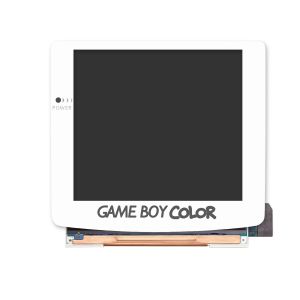 Retro Pixel 2.1 IPS (Weiß laminiert) für Game Boy Color