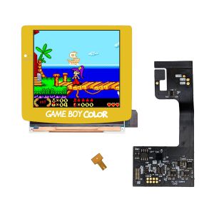 Game Boy Color Retro Pixel 2.1 IPS (Gelb)