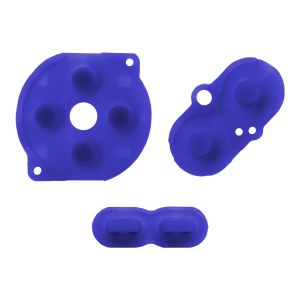 Game Boy Color Silikon Pads (Blau Transparent)