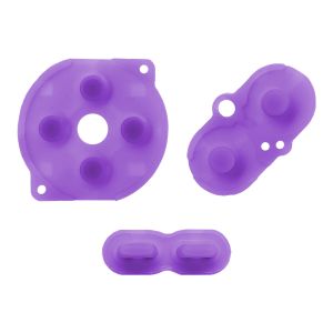 Tappetini in silicone per Game Boy Colour (viola trasparente)