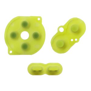 Tappetini in silicone per Game Boy Colour (giallo trasparente)