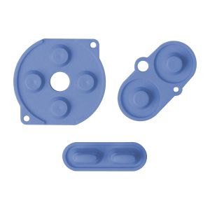 Tappetini in silicone per Game Boy Color (grigio blu)