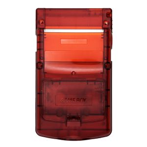 Game Boy Color Shell (Red Clear)