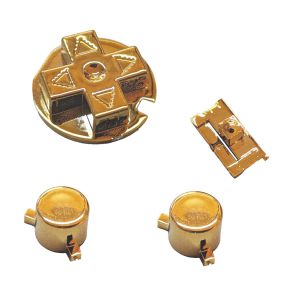 Game Boy Pocket Buttons (Shiny Gold)