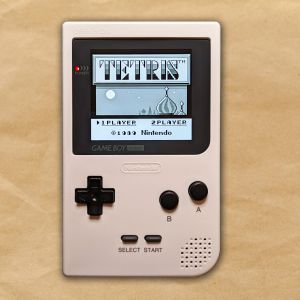Game Boy Pocket Retro Pixel IPS LCD Kit XL