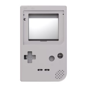 Custodia tascabile per Game Boy (grigia, senza didascalie)