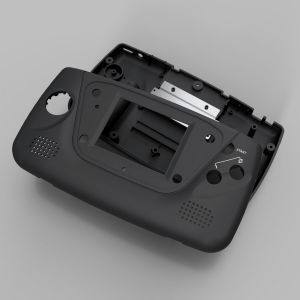 Game Gear Stereo Behuizing (Donkergrijs)