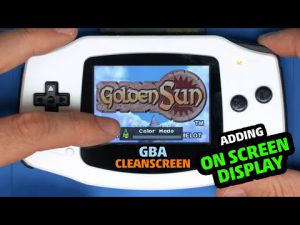 Kit IPS CleanScreen per Game Boy Advance