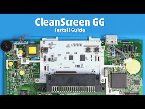 Game Gear CleanScreen V3 Board