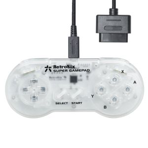 Super Nintendo Controller "Super GamePad" (Transparent)