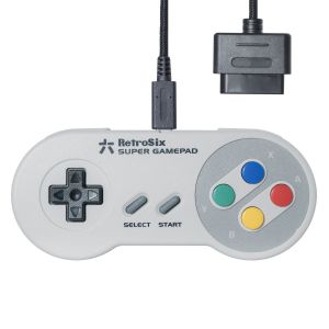 Controller Super Nintendo "Super GamePad" (grigio)