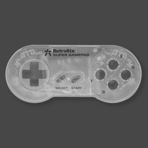 SNES Super GamePad Gehäuse (Transparent)