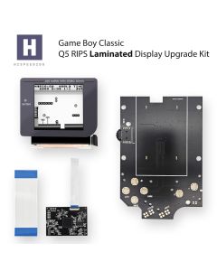 Hispeedido DMG Q5 RIPS XL Laminated LCD Kit mit OSD Men&uuml; f&uuml;r Game Boy Classic