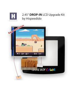 Hispeedido 2.45 HD OSD IPS Kit f&uuml;r Game Boy Color