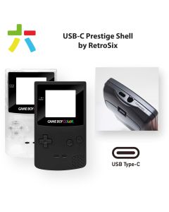 USB-C Prestige Geh&auml;use Set f&uuml;r Game Boy Color IPS Q5 Ready