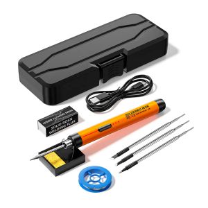 Draagbare soldeerbout TKUSB-001 / oplaadbare batterij / USB-C